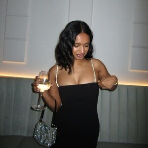 SONG OF STYLE Dion Embellished Maxi Dress in Black from Revolve